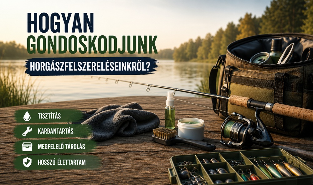 Hogyan gondoskodjunk horgászfelszereléseinkről?